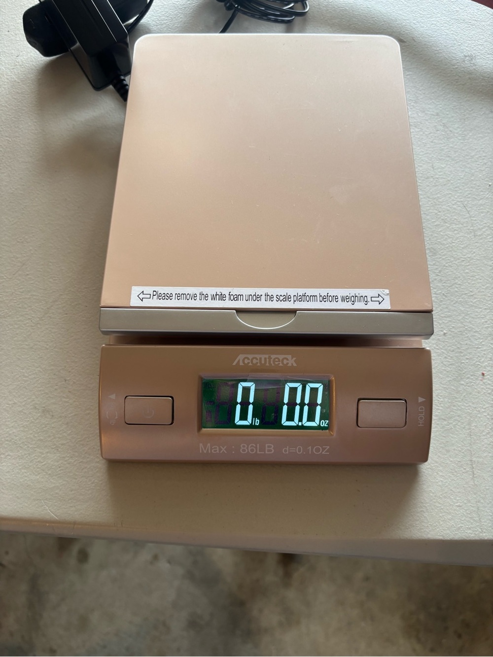 Accuteck Digital postal  Scale in Rose Gold